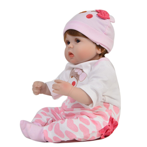 عروسک نوزاد دختر 43 سانتی مدل Reborn Lifelike Baby Girl Doll ZY605743_اسباب بازی